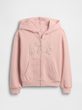 740017-03 Dětská mikina s logem Růžová