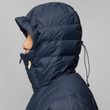 Expedition Pack Down Hoodie M Flame Orange-UN Blue