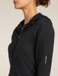 Wom Mer  300 RealFleece Desc LS Zip Hoo BLACK