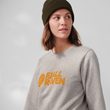 Fjällräven Logo Sweater W Grey-Melange