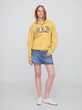 800434-04 Mikina s logem Žlutá