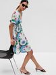 594550-00 Květované mini šaty Barevná