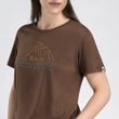 LightWool 140 Tee Sunset W's Dark Earth
