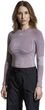 ENERGY ACCUMULATOR 4.0 SHIRT ROUND NECK LG SL WMN Dusty Lavender/Arctic White