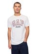 Tričko s logem GAP Prague Bílá