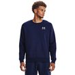 Essential Fleece Crew, Midnight Navy / White