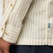 Övik Relaxed Hemp Shirt LS M Chalk White-Sand Stone