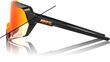 KORBIN - Gloss Metallic Black - Orange Flash Mirror Photochromic