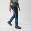 Abisko Midsummer Zip Off Trousers W Indigo Blue-Dark Navy