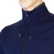 MERINO UPPER pánská mikina celozip deep blue