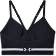 UA Seamless Low Long Bra, Black