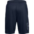 UA TECH GRAPHIC SHORT, Blue/grey