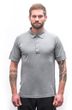 MERINO ACTIVE polo pánské triko kr.rukáv šedá