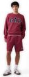 898181-00 Mikina s logem Unisex Růžová