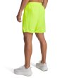 UA LAUNCH 7'' SHORTS-YLW