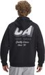 UA Rival Fleece HBR Logo HD-BLK