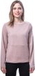 MERINO UPPER traveller dámská mikina dusty pink