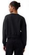 852831-01 Oversize mikina s logem VintageSoft Černá