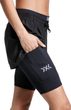 EFFEKTOR 2IN1 SHORTS WMN X BLACK/X BLACK