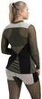 WoolNet Hybrid Crewneck W's Jet Black/Tarmac/Beige Melange