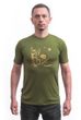 MERINO ACTIVE HIKING pánské triko kr.rukáv safari green