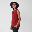 Abisko Wool Tank Top, W Pomegranate Red
