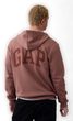 887221-01 Mikina s logem Unisex Hnědá