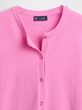 800546-01 Crop kardigan CashSoft Růžová