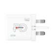 DC57UK-PD65 USB A+C nabíjecí adaptér Power charger 65W GaN UK, Power Delivery, typ G