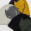 Bergtagen Jacquard Beanie Dark Navy-Mustard Yellow