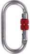 Set 5 Steel Oval Standard Lock