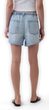867794-00 Džínové kraťasy Low Slung Easy UltraSoft Modrá