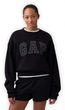 898181-01 Mikina s logem Unisex Černá