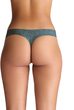 UA Pure Stretch NS THONG - 3pk GRN/WHT/BLU