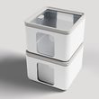 PEEK BOX QUADRO Arctic White vel. M