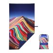 Recycled SoftFibre Trek Towel rainbow