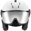 INSTINCT VISOR, white-black mat