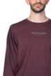 BINE L/S red mahogany (stripe)
