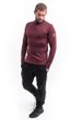 MERINO EXTREME UP pánská mikina dl.rukáv zip port red