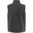 Vardag Pile Fleece Vest M Dark Grey-Maroon