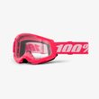 STRATA 2 Goggle Pink - Mirror Red Lens