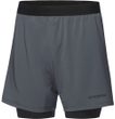 CONCURVE 5” 2in1 Shorts Mens lab graphite/black