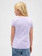 847937-02 Dětské tričko s logem Fialová