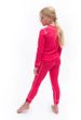 DOUBLE FACE SET ADVENTURE dětský triko dl.rukáv + spodky magenta