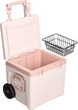 Easy-Carry Outdoor Wheeled Cooler 47,3 l/50QT Rose Quartz