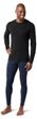 M CLASSIC THERMAL MERINO BL CREW BOXED black