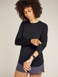 W Mer 125 Cool-Lite Sphere III LS Tee BLACK