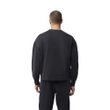 Wordmark Oversized Fleece Crew Black
