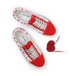Old Skool VLT LX BIANCA CHANDON STRESSED RED/WHITE