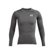 UA HG Armour Comp LS-GRY